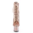 Pleaser - ADORE-1020G 10 / Silver Glitter/Silver Glitter