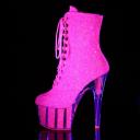 Pleaser - ADORE-1020G 10 / Silver Glitter/Silver Glitter