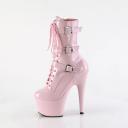Pleaser ADORE-1043 Rose Gold Metallic Pu Size 5