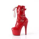 Pleaser ADORE-1043 Rose Gold Metallic Pu Size 8