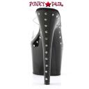 Pleaser ADORE-701LS Clear/Black Slide Size 11