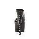 Pleaser ADORE-701LS Clear/Black Slide Size 5