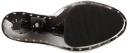 Pleaser ADORE-701LS Clear/Black Slide Size 5