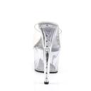 Pleaser ADORE-701LS Clear/Black Slide Size 5