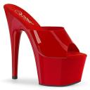 Pleaser ADORE-701N Red (Jelly-Like) TPU/Red Slide Size 5