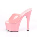 Pleaser ADORE-701N Red (Jelly-Like) TPU/Red Slide Size 5