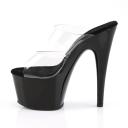Pleaser ADORE-702 Clear Slide Size 8