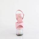 Pleaser ADORE-709HT Silver Holo/Holographic Tinted Size 13