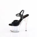 Pleaser ADORE-709HT Silver Holo/Holographic Tinted Size 13