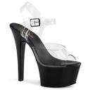 Pleaser - ASPIRE-608 10 / Clear/Black