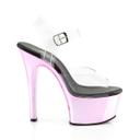Pleaser - ASPIRE-608 10 / Clear/Black