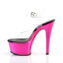Pleaser - ASPIRE-608 10 / Clear/Black