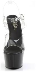 Pleaser - ASPIRE-608 6 / Clear/Black