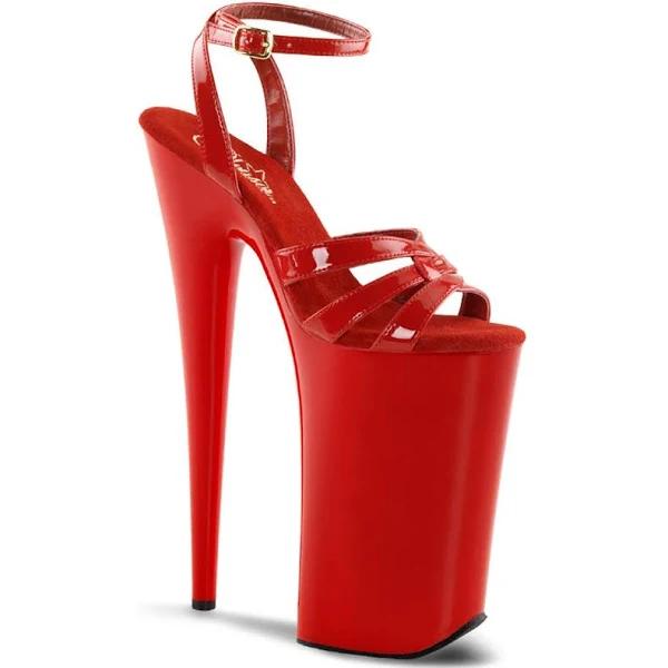 Pleaser - BEYOND-012 6 / Red/Red