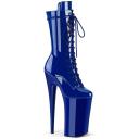 Pleaser BEYOND-1050 Royal Blue Patent/Royal Blue Size 9