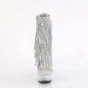 Pleaser DELIGHT-1017RSF Clr-Slv/Slv Chrome UK 4