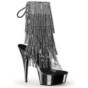 Pleaser DELIGHT-1017RSF Clr-Slv/Slv Chrome UK 4