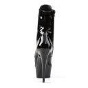 Pleaser DELIGHT-1020 Black Patent /red Size 11