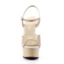 Pleaser - DELIGHT-609 13 / White Patent/White