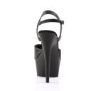 Pleaser - DELIGHT-609 13 / White Patent/White