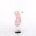 Pleaser ENCHANT-708AQUA-03 Clear / Clear -baby Pink Size 10