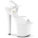 Pleaser ENCHANT-709 Rose Gold Metallic Pu/Rose Gold Chrome Size 9