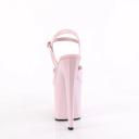 Pleaser ENCHANT-709 Rose Gold Metallic Pu/Rose Gold Chrome Size 9