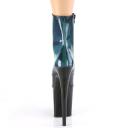 Pleaser FLAMINGO-1020SHG PURPLE-OLIVE/BLACK Ankle Boot Size 7