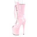 Pleaser FLAMINGO-1051 Red Patent Mid-Calf Boot Size 11