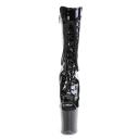 Pleaser FLAMINGO-1051 Red Patent Mid-Calf Boot Size 11