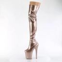 Pleaser FLAMINGO-3000HWR Black Stretch Holo/Black Holo Size 5