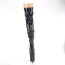 Pleaser FLAMINGO-3000HWR Black Stretch Holo/Black Holo Size 5