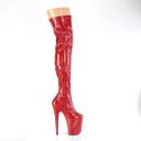 Pleaser FLAMINGO-3000HWR Black Stretch Holo/Black Holo Size 5