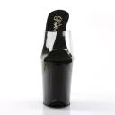 Pleaser - FLAMINGO-801 12 / Clear/Black