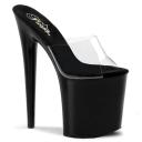 Pleaser - FLAMINGO-801 9 / Clear/Black