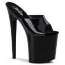 Pleaser - FLAMINGO-801 9 / Clear/Black