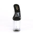Pleaser FLAMINGO-801 Clear/White Slide Size 7