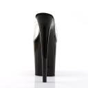 Pleaser FLAMINGO-801 Clear/White Slide Size 7