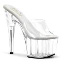 Pleaser FLAMINGO-802 Clear Slide Size 7