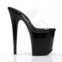 Pleaser FLAMINGO-802 Clear Slide Size 7