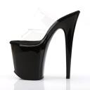 Pleaser FLAMINGO-802 Clear Slide Size 7