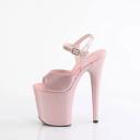 Pleaser FLAMINGO-809GP Navy Blue Glitter Pat/M Size