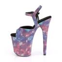 Pleaser FLAMINGO-809REFL Green Multi REFLECTIVE/BLACK Matte Size 10