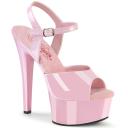 Pleaser GLEAM-609 Baby Pink Patent /Baby Pink Size 11