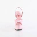 Pleaser GLEAM-609 Baby Pink Patent /Baby Pink Size 11