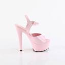 Pleaser GLEAM-609 Baby Pink Patent /Baby Pink Size 11