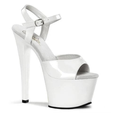 Pleaser - INFINITY-909 9 / White/White