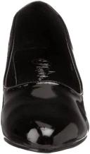 Pleaser Pink Label FAB-420 Black Pat Size 15