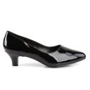 Pleaser Pink Label FAB-420 Black Pat Size 15