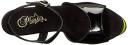 Pleaser - RAINBOW-309UV 9 / Black Patent/Neon Multi